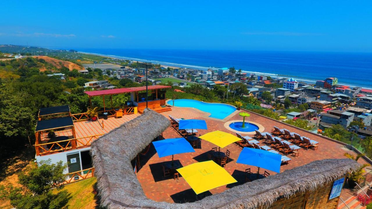 Nativa Bambu Ecolodge Montañita Eksteriør billede