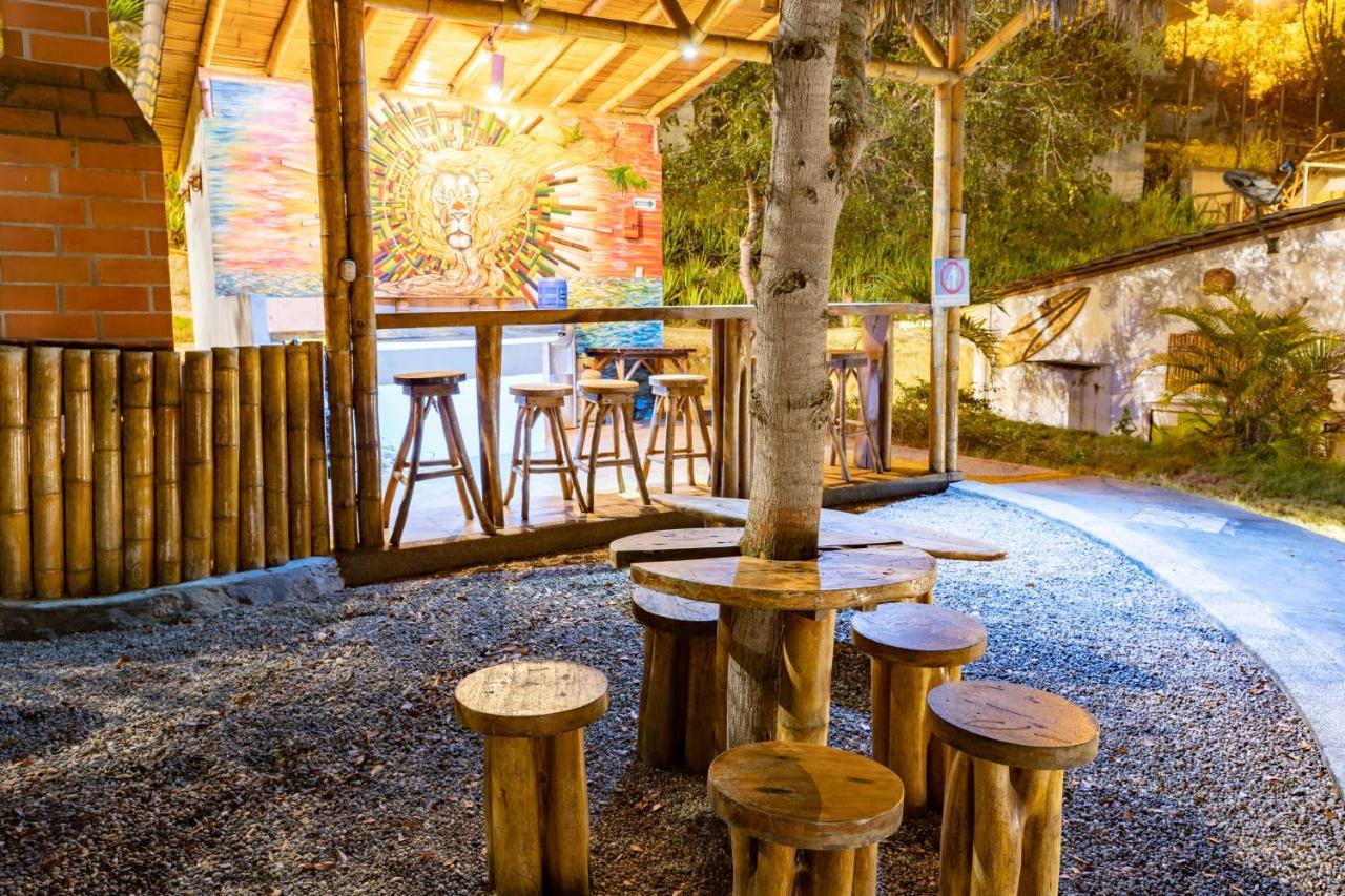 Nativa Bambu Ecolodge Montañita Eksteriør billede