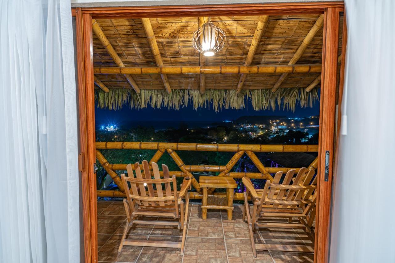 Nativa Bambu Ecolodge Montañita Eksteriør billede