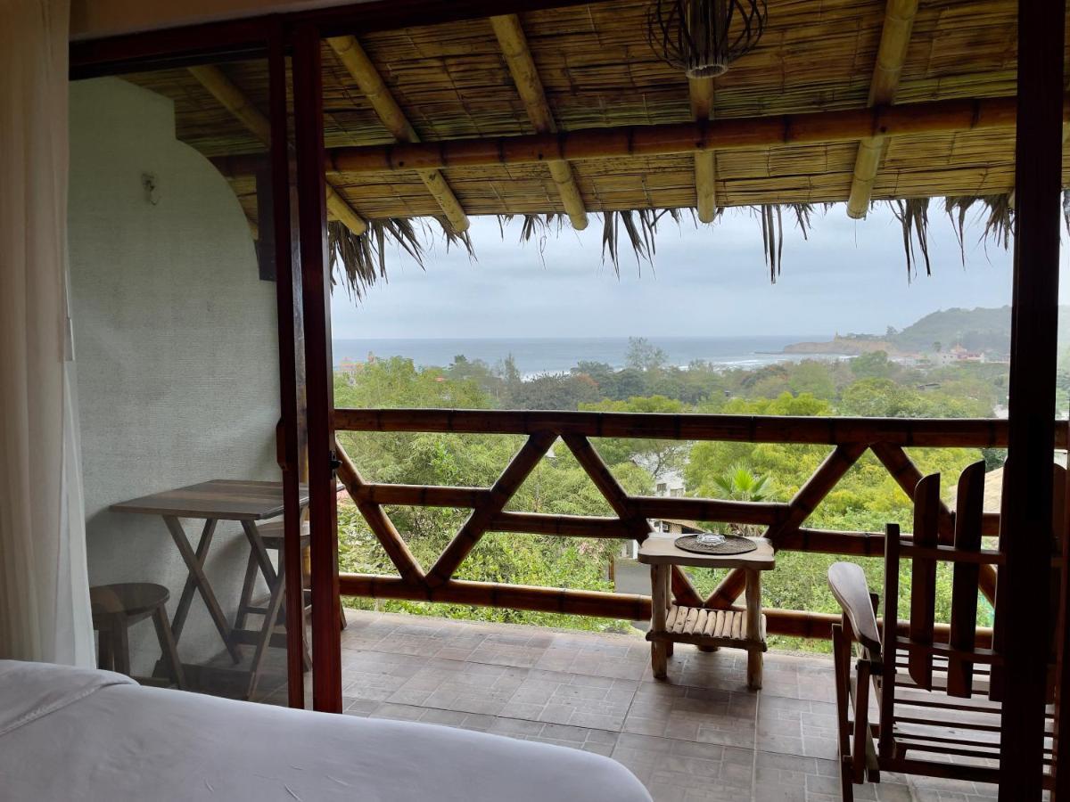 Nativa Bambu Ecolodge Montañita Eksteriør billede