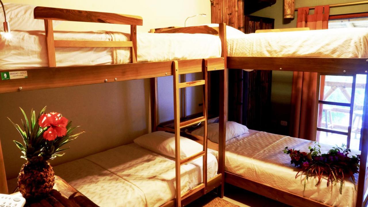 Nativa Bambu Ecolodge Montañita Eksteriør billede