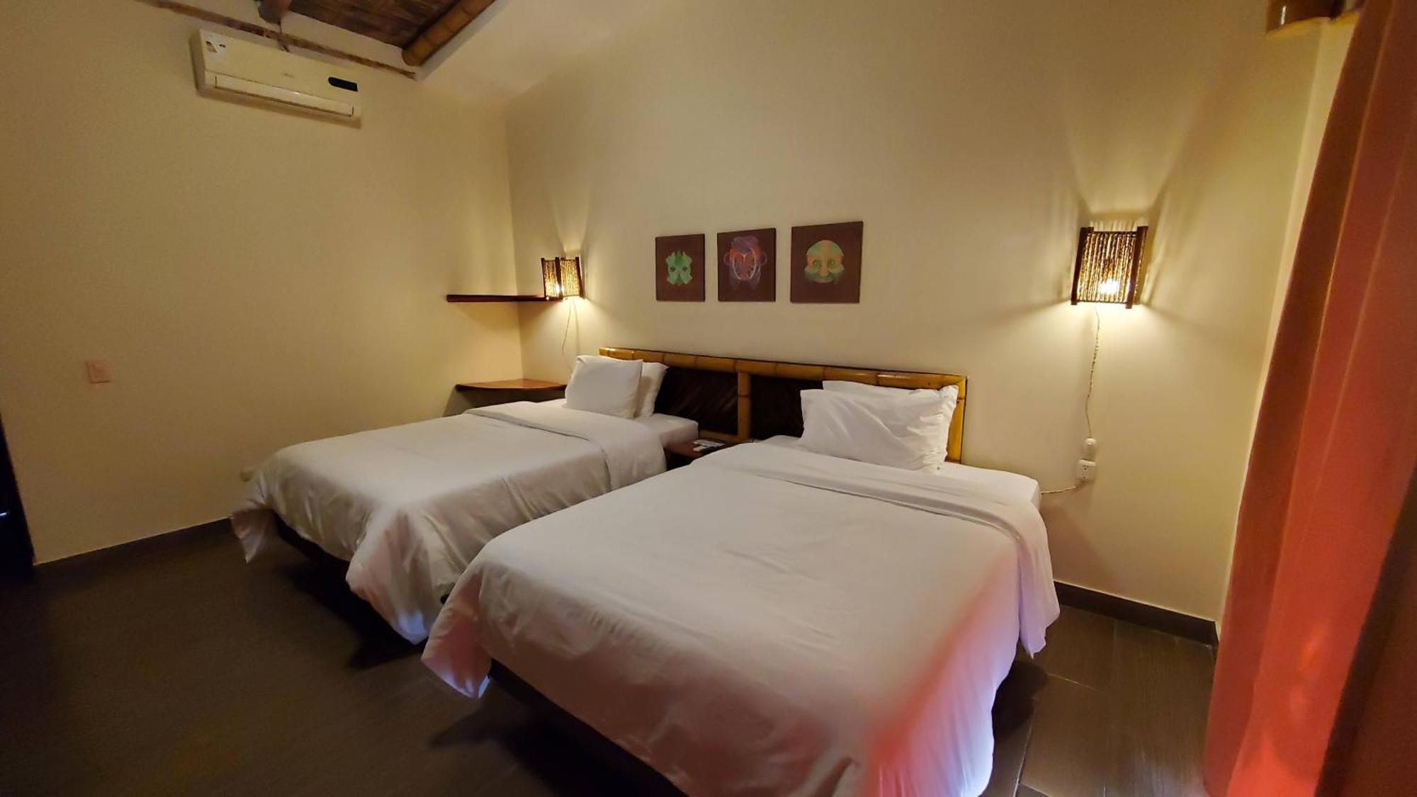 Nativa Bambu Ecolodge Montañita Eksteriør billede
